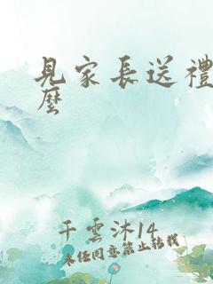 见家长送礼送什么