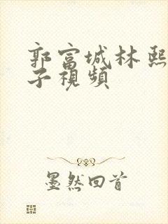 郭富城林熙蕾父子视频