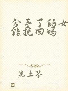 分手了的女人还能挽回吗