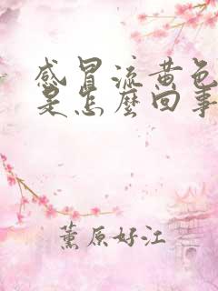 感冒流黄色鼻涕是怎么回事