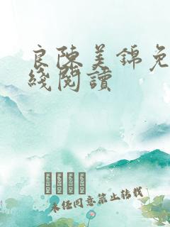 良陈美锦免费在线阅读