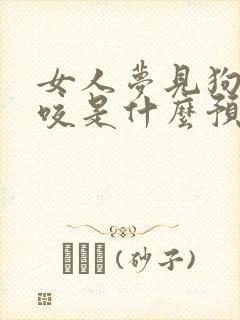 女人梦见狗追着咬是什么预兆