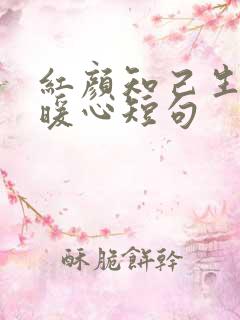 红颜知己生日最暖心短句