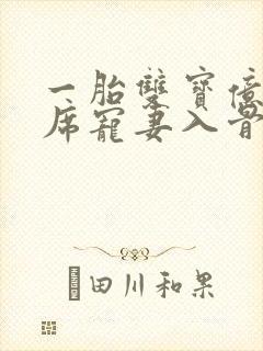 一胎双宝亿万首席宠妻入骨