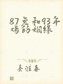 87兔和93年鸡的姻缘