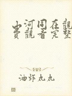 山河同在观看免费观看完整版