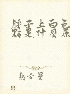 脖子上白色的小点是什么原因