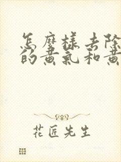 怎么样去除脸上的黄气和黄褐斑