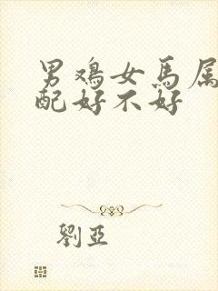 男鸡女马属相婚配好不好