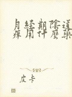 月经期阴道口瘙痒用什么药