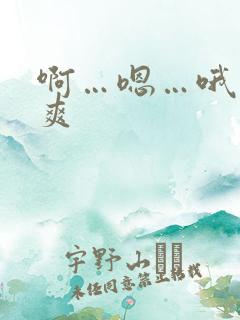 啊…嗯…哦…好爽