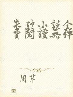 朱砂小说全文免费阅读无弹窗