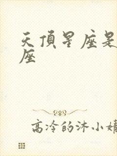 天顶星座是天秤座