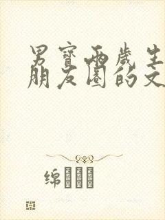 男宝两岁生日发朋友圈的文案