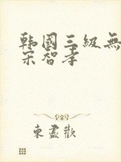 韩国三级无删减宋智孝