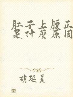 肚子上腹正中疼是什么原因