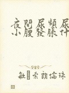 夜间尿频尿不尽小腹发胀什么原因