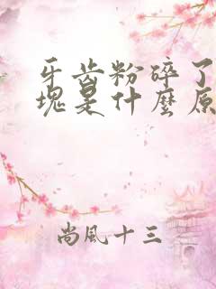 牙齿粉碎了一小块是什么原因