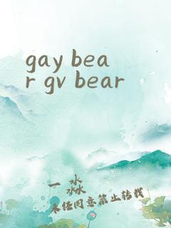 gay bear gv bear