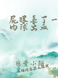 屁眼长了一个小肉球出血