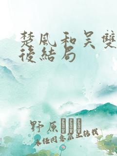 楚风和吴双茹最后结局