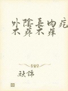 外阴长肉疙瘩 不疼不痒