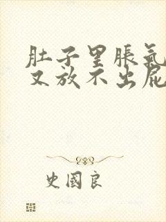 肚子里胀气痛,又放不出屁怎么办