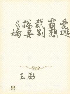 《总裁霸爱,小娇妻别想逃》