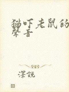 猫吓老鼠的凶猛声音