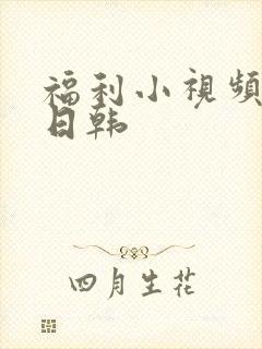 福利小视频欧美日韩