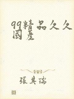 99精品久久久国产