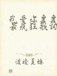 我爱你轰轰烈烈最疯狂歌词