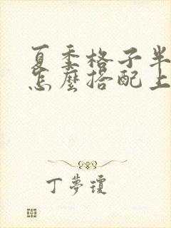 夏季格子半身裙怎么搭配上衣图片