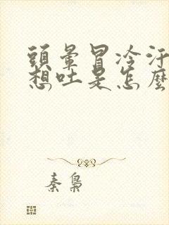 头晕冒冷汗恶心想吐是怎么回事