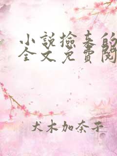 小说捡来的新娘全文免费阅读