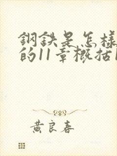 钢铁是怎样炼成的11章概括100字