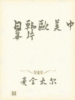 日韩欧美中文字幕片