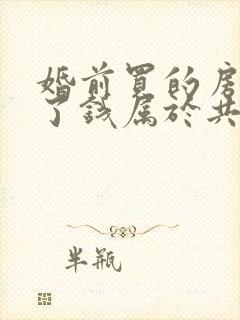 婚前买的房子卖了钱属于共同财产吗