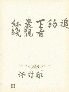 红岩下的追捕在线观看