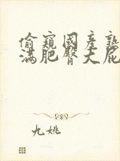 偷窥国产熟女丰满肥臀大屁股