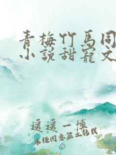 青梅竹马同居的小说甜宠文