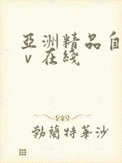 亚洲精品自拍aⅴ在线