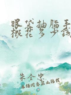 眼袋抽脂手术大概花多少钱