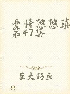 爱情悠悠药草香第47集