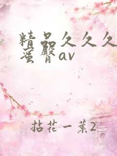 精品久久久久久蜜臀av