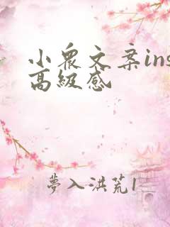 小众文案ins高级感