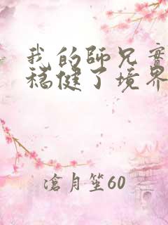 我的师兄实在太稳健了境界划分