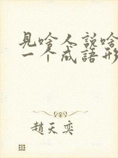 见啥人说啥话用一个成语形容