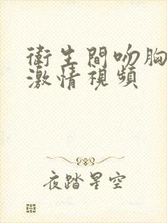 卫生间吻胸摸腿激情视频