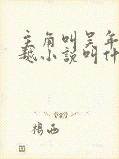 主角叫吴年的穿越小说叫什么